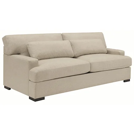Modern Sofa with Track Arms